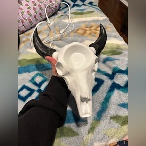 Open Plains Scentsy Cow Skull Warmer